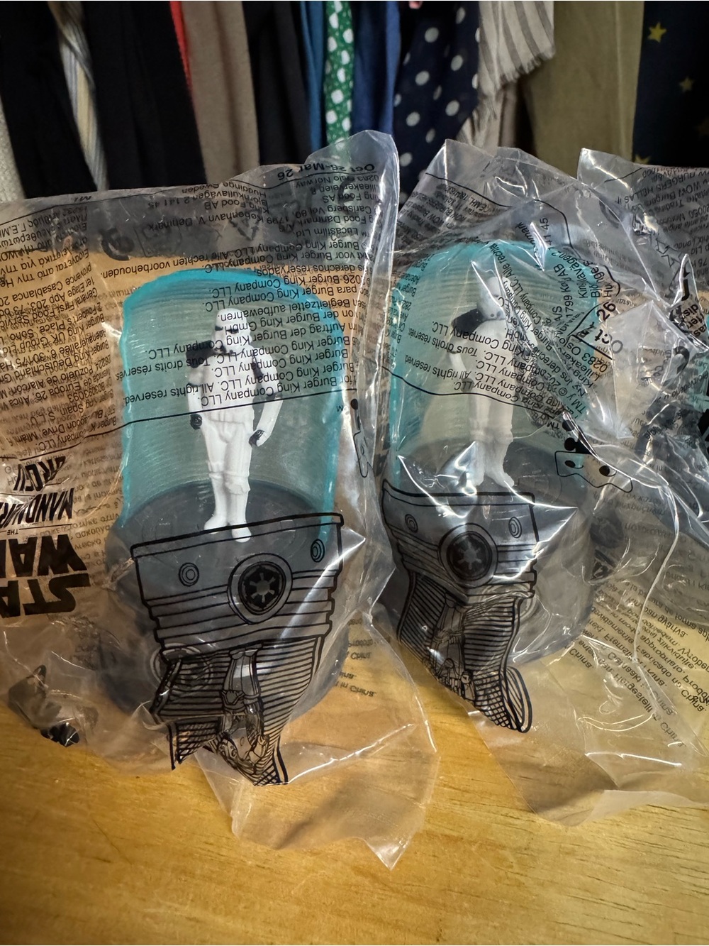 Star Wars The Mandalorian Stormtrooper Burger King Toys - Picture 2 of 4